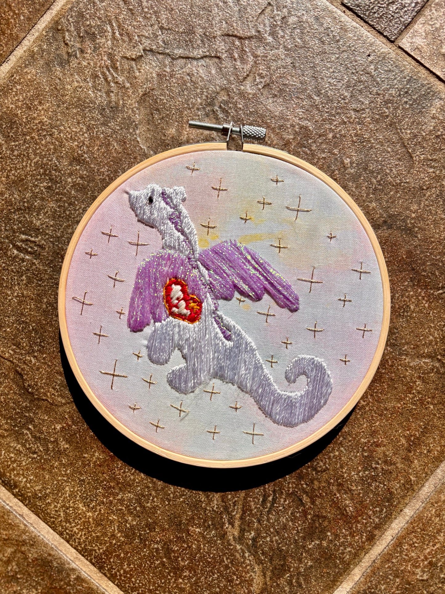 Magic the Dragon | Embroidery