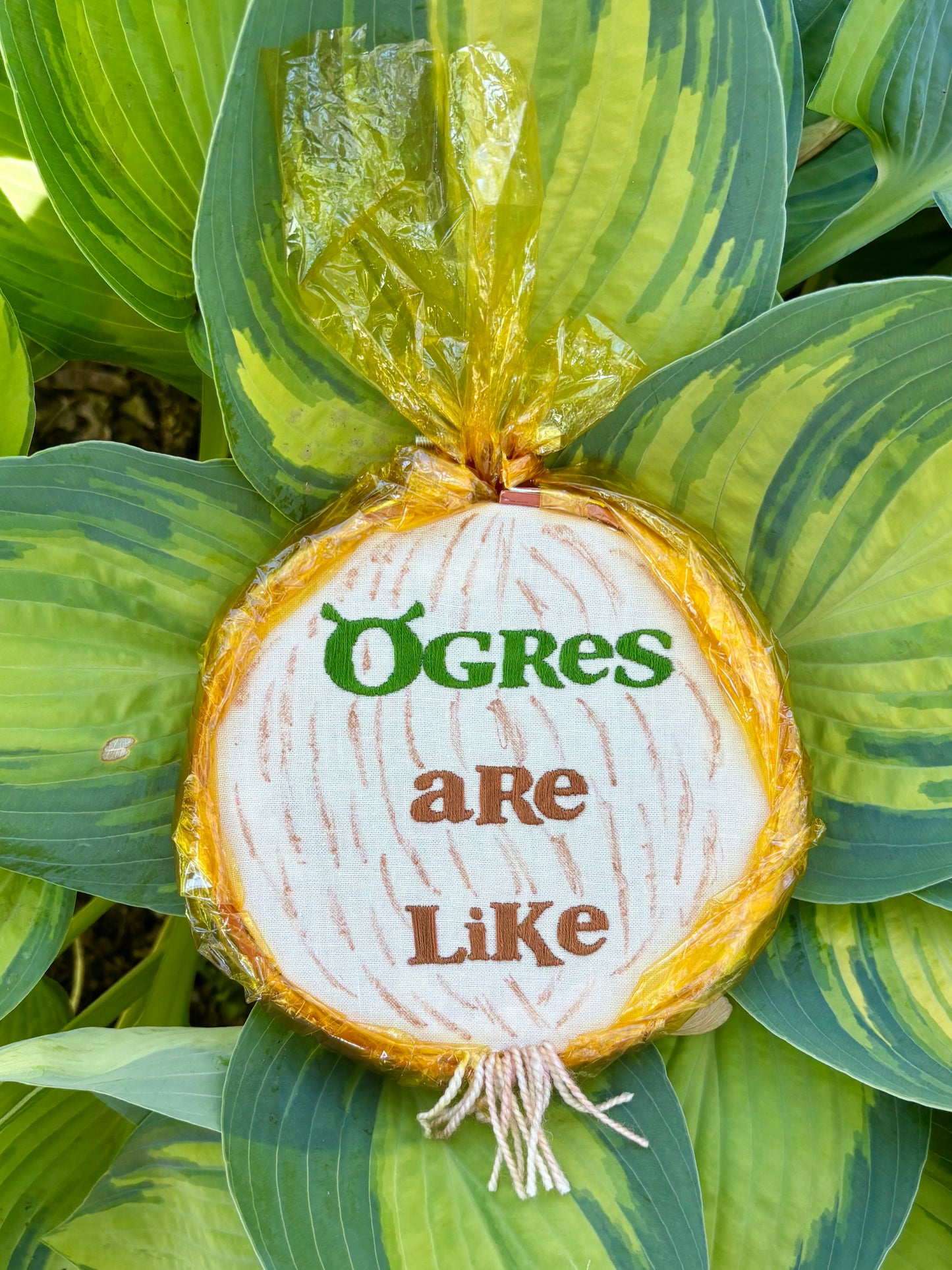 Ogres Are Like | Embroidery