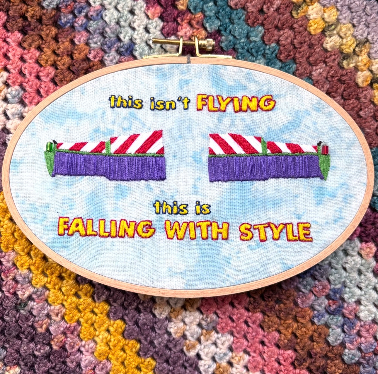 Falling with Style | Embroidery