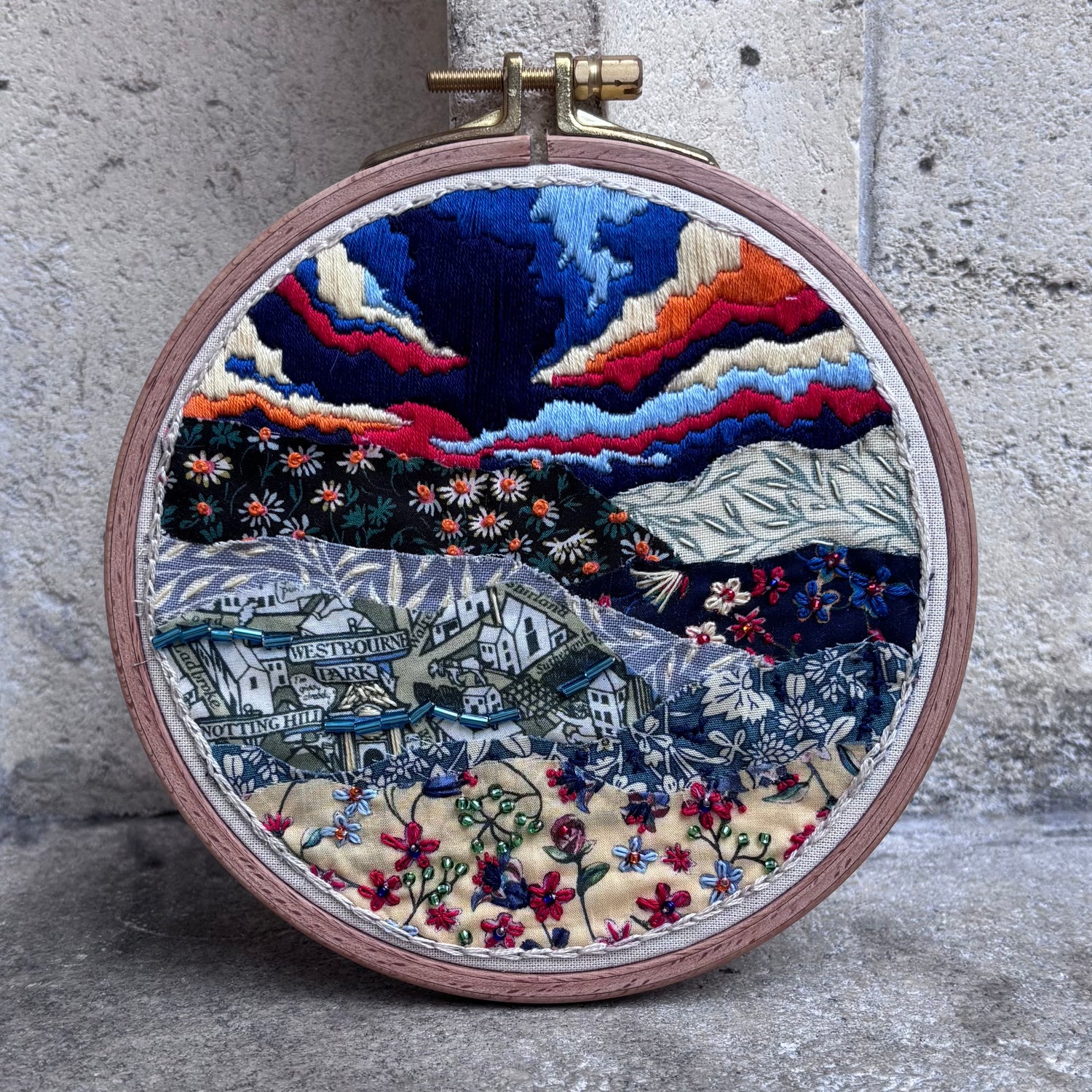 Fabric Collage
