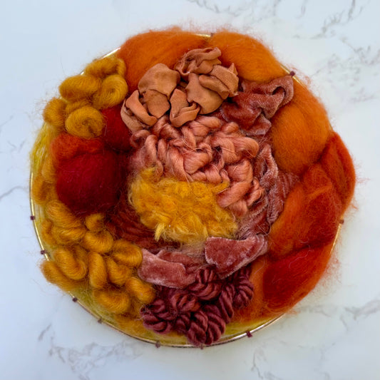 Burnt Marmalade | Round Weaving