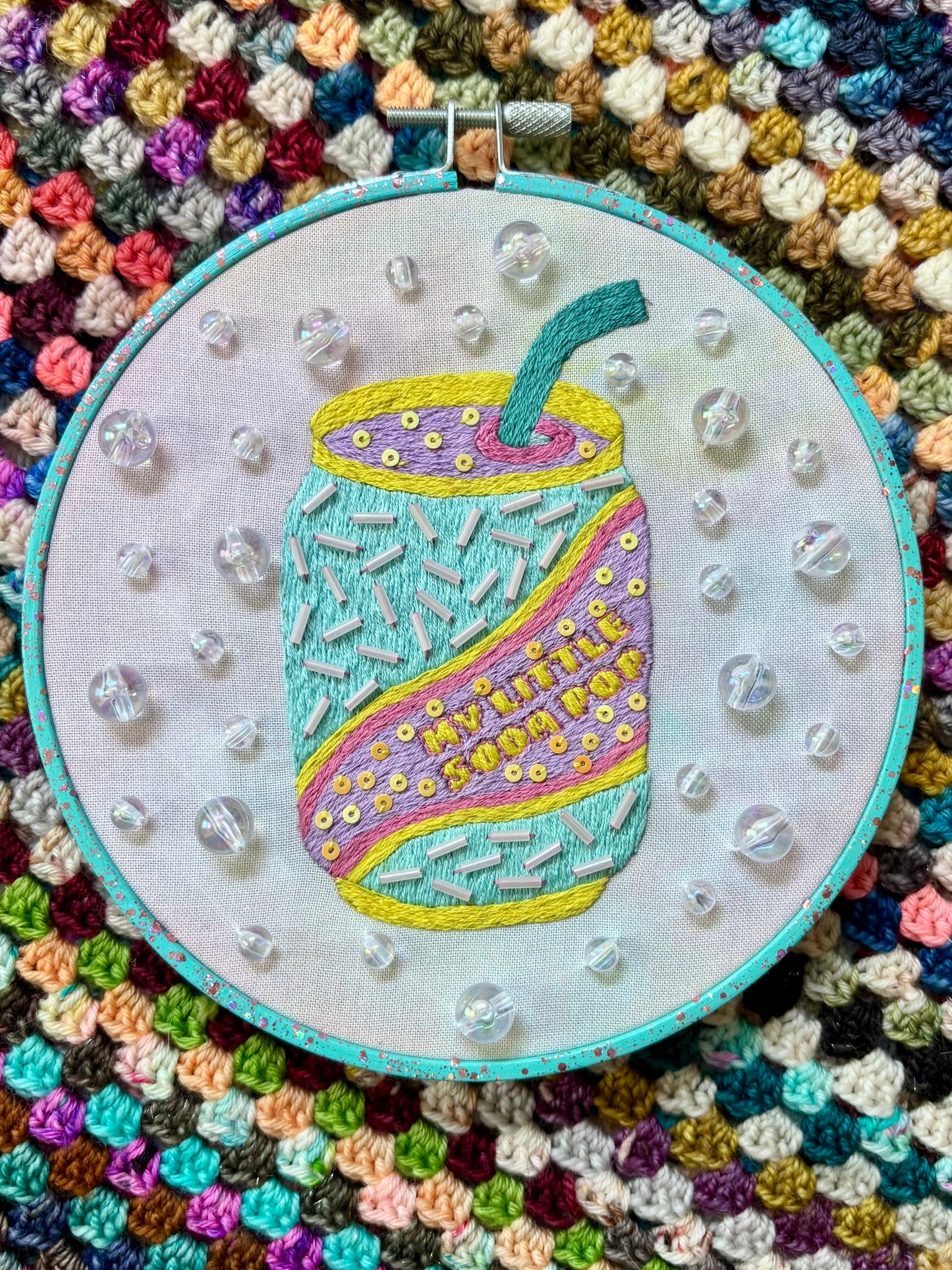 Soda Pop | Embroidery